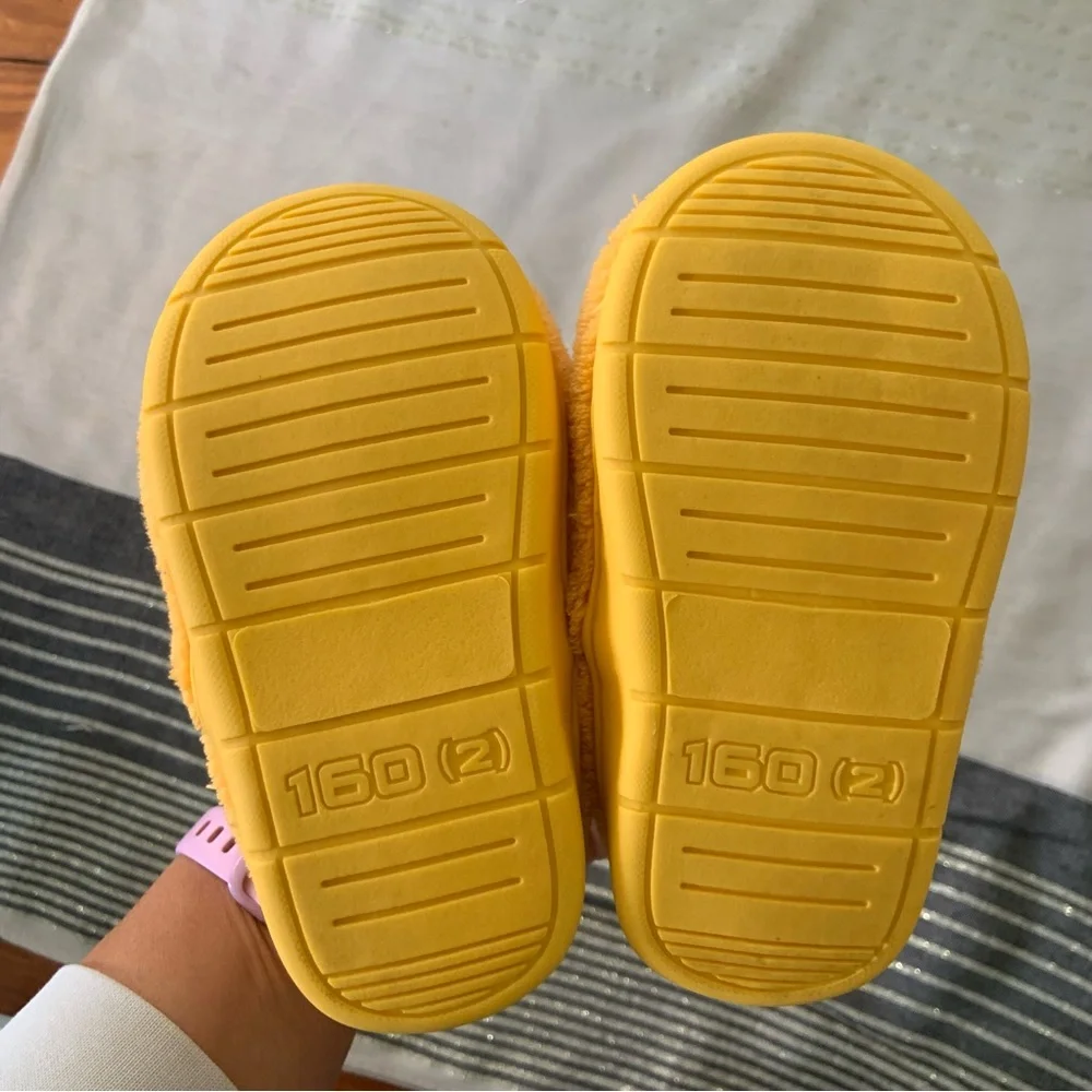 Dinosaur Memory Foam Hard Sole Slippers